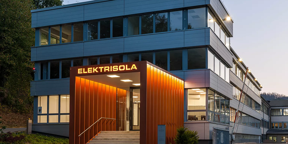 Elektrisola Eingang